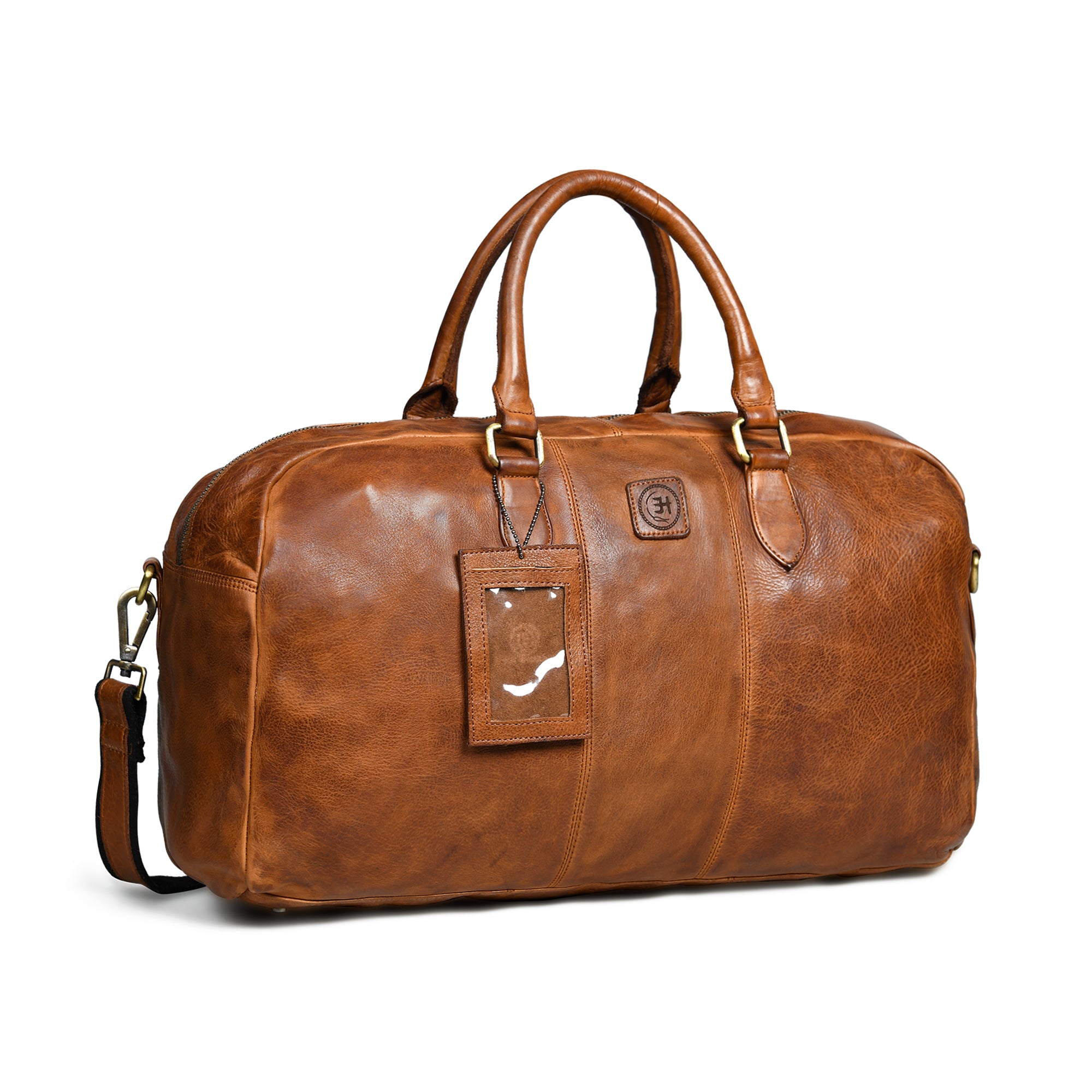 Imperium Luxe Leather Duffel - Brown Colour